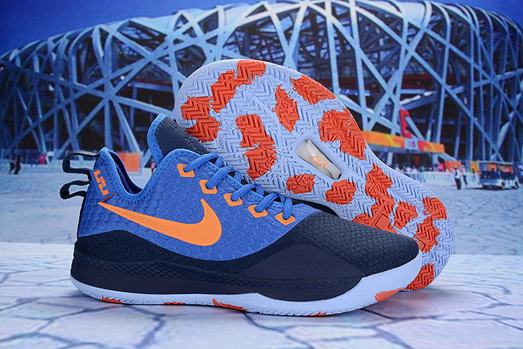 Nike LeBron Witness 3 Blue Orange Shoes